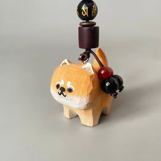 Eco-friendly Shiba Inu Keychain